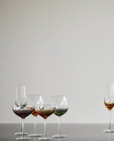GARO cocktailglas - h18 cm - klar glas/lilla - nordal.dk