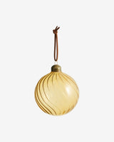 GLASSY ornament, amber - nordal.dk