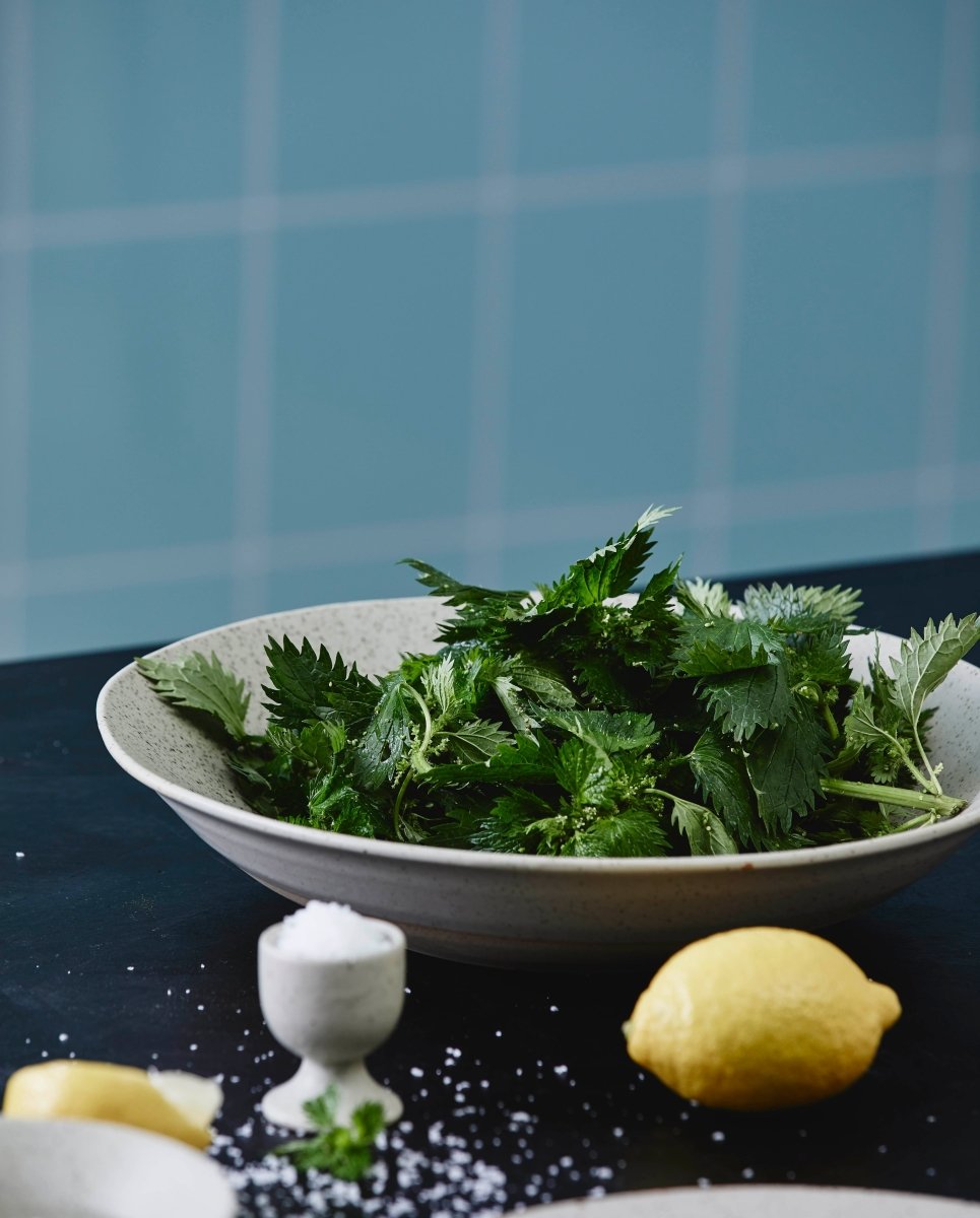 GRAINY salatskål i keramik - ø34 cm - sand - nordal.dk