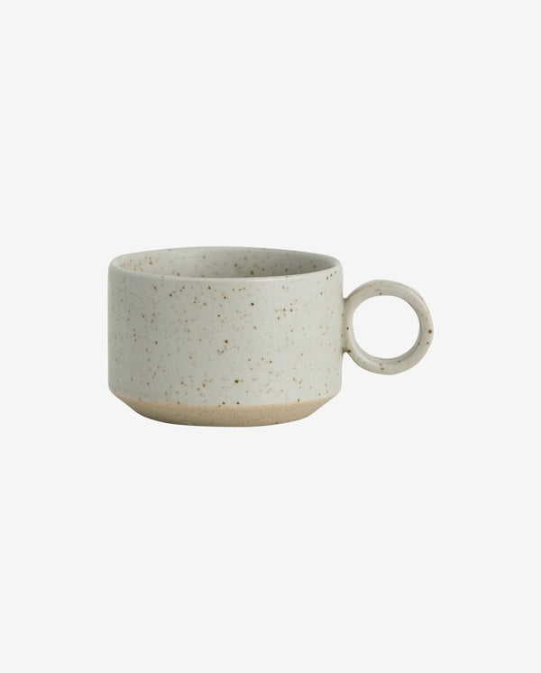 GRAINY tekop i keramik m/hank - h5,5 cm - sand - nordal.dk