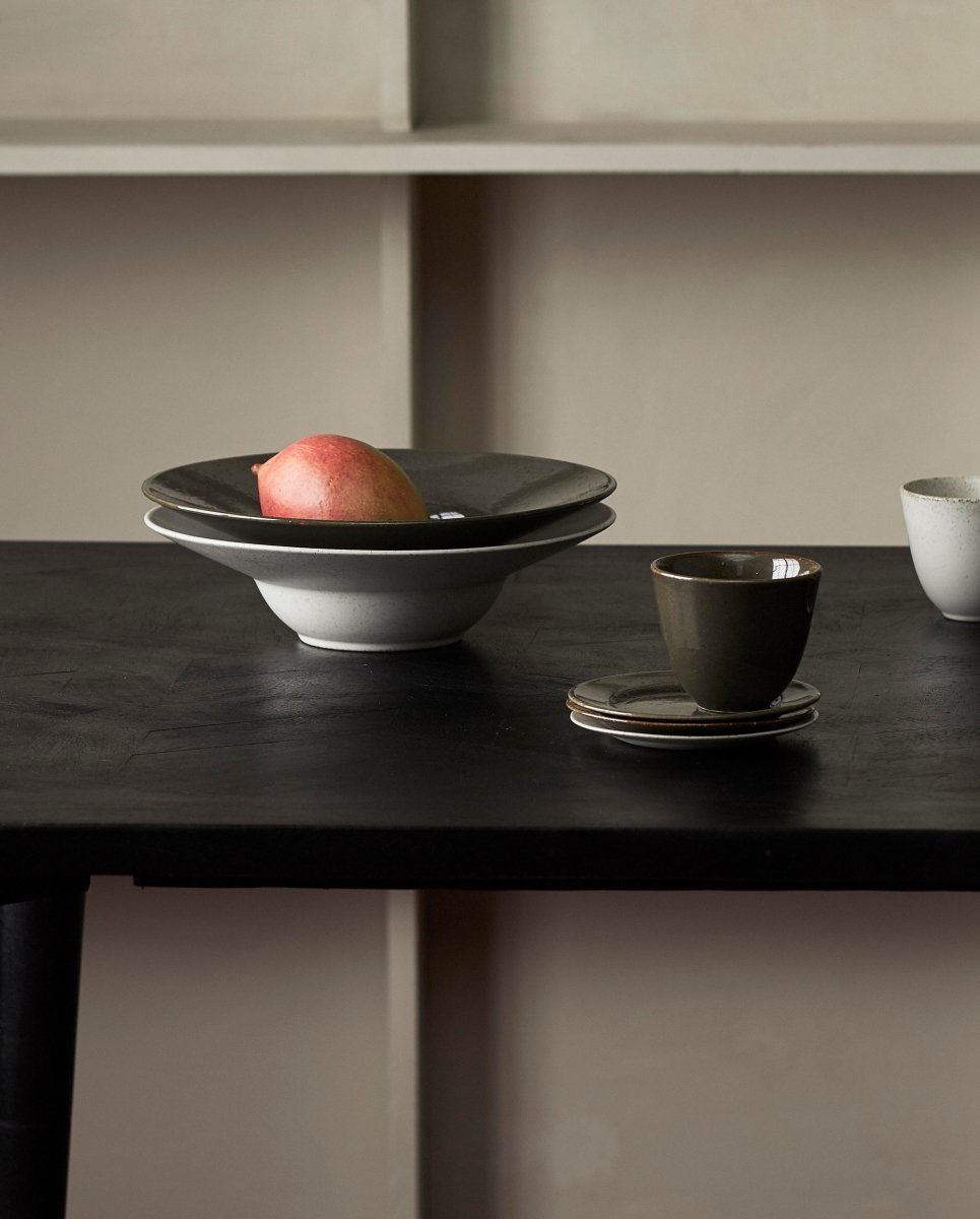 GRAWA pastatallerken - ø27 cm - mørk grøn - nordal.dk