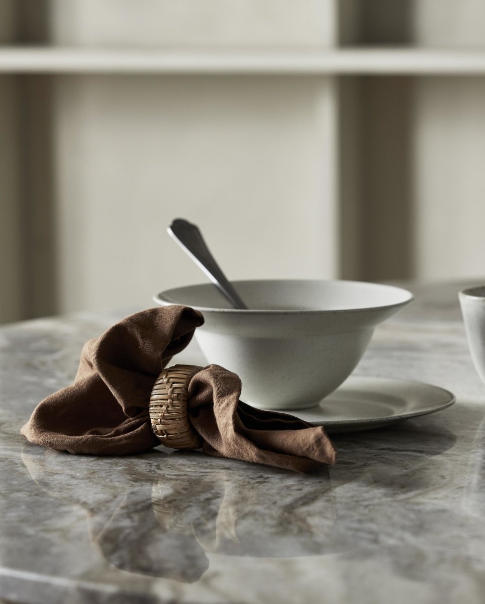 GRAWA suppetallerken - ø18 cm - hvid - nordal.dk