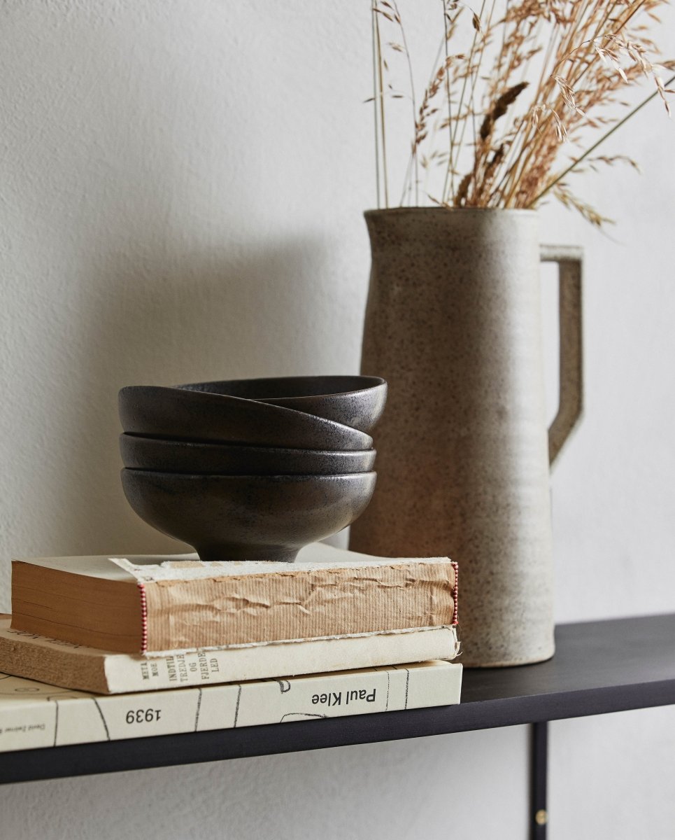 INEZ skål, M - sort - nordal.dk