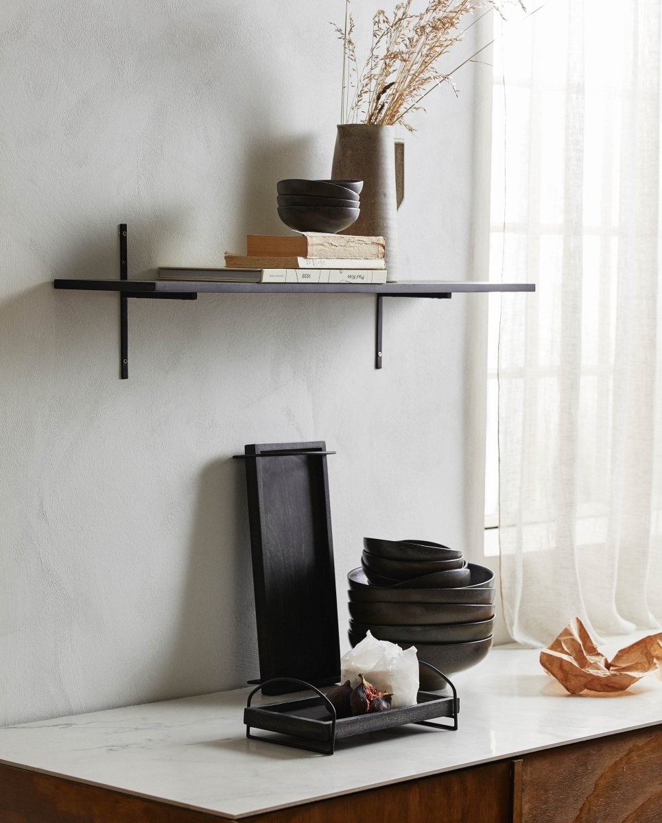 INEZ skål, S - sort - nordal.dk