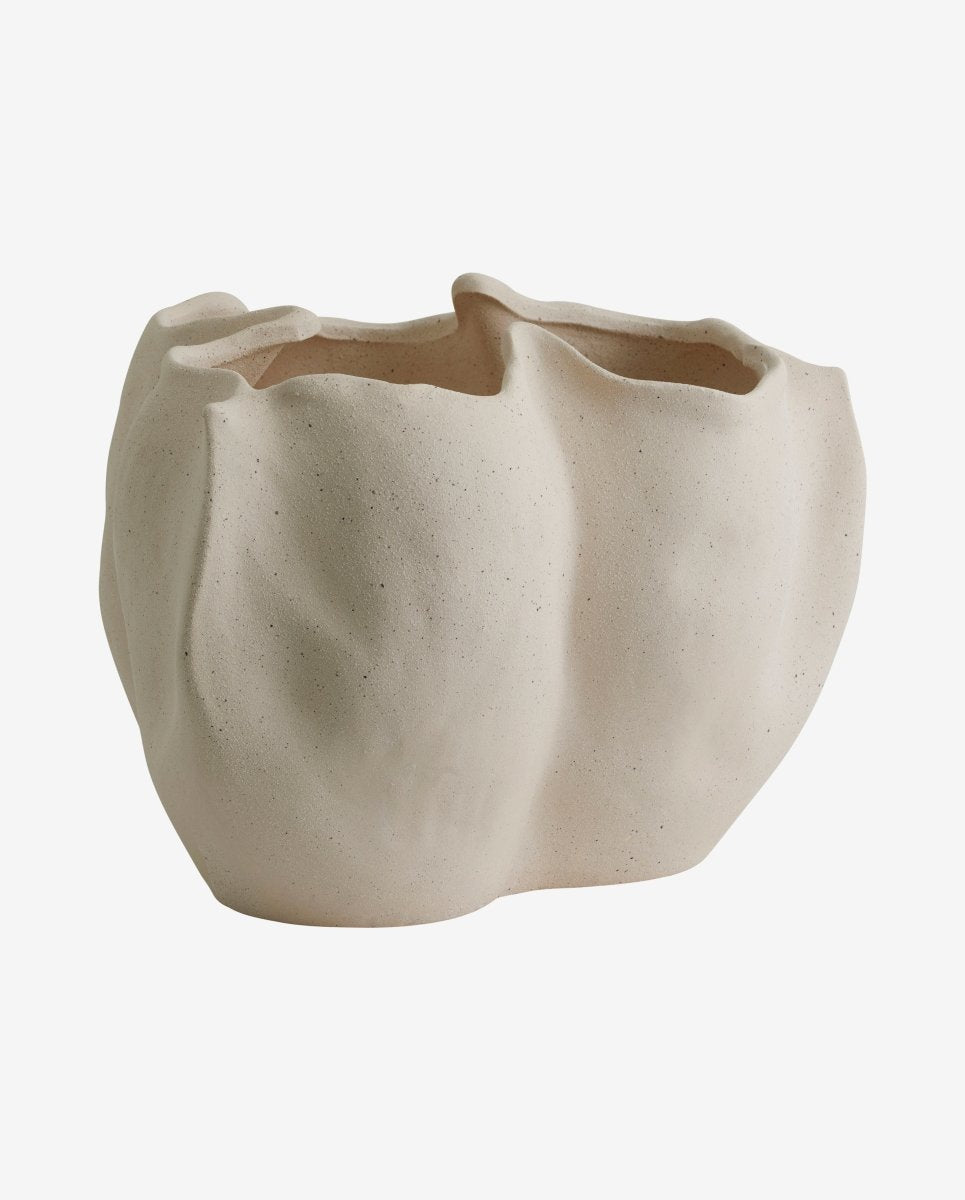 ISABELA skål/urtepotte ø33 cm - creme - nordal.dk
