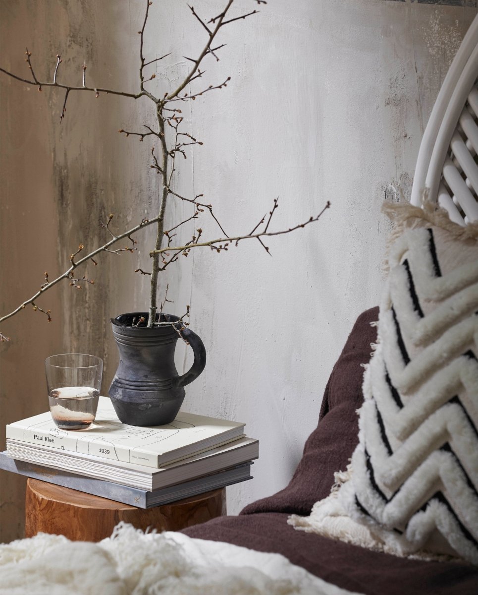 JUNIPER kande m. håndtag - sort - nordal.dk