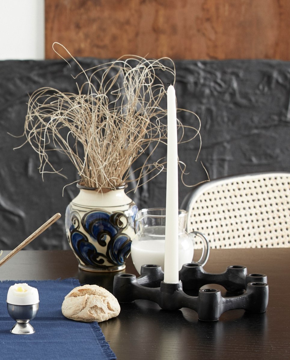 LEMNOS lysestage, aluminium - sort - nordal.dk