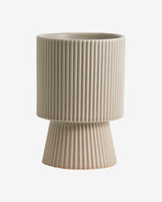 MULL urtepotte i stentøj - large - ø16 cm - sand - nordal.dk
