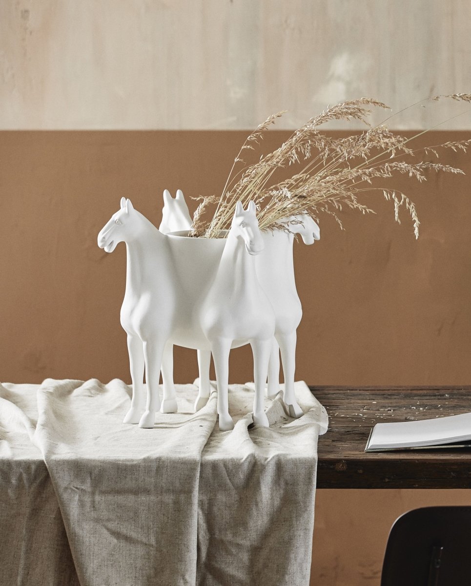 ROXA vase - hvid - nordal.dk