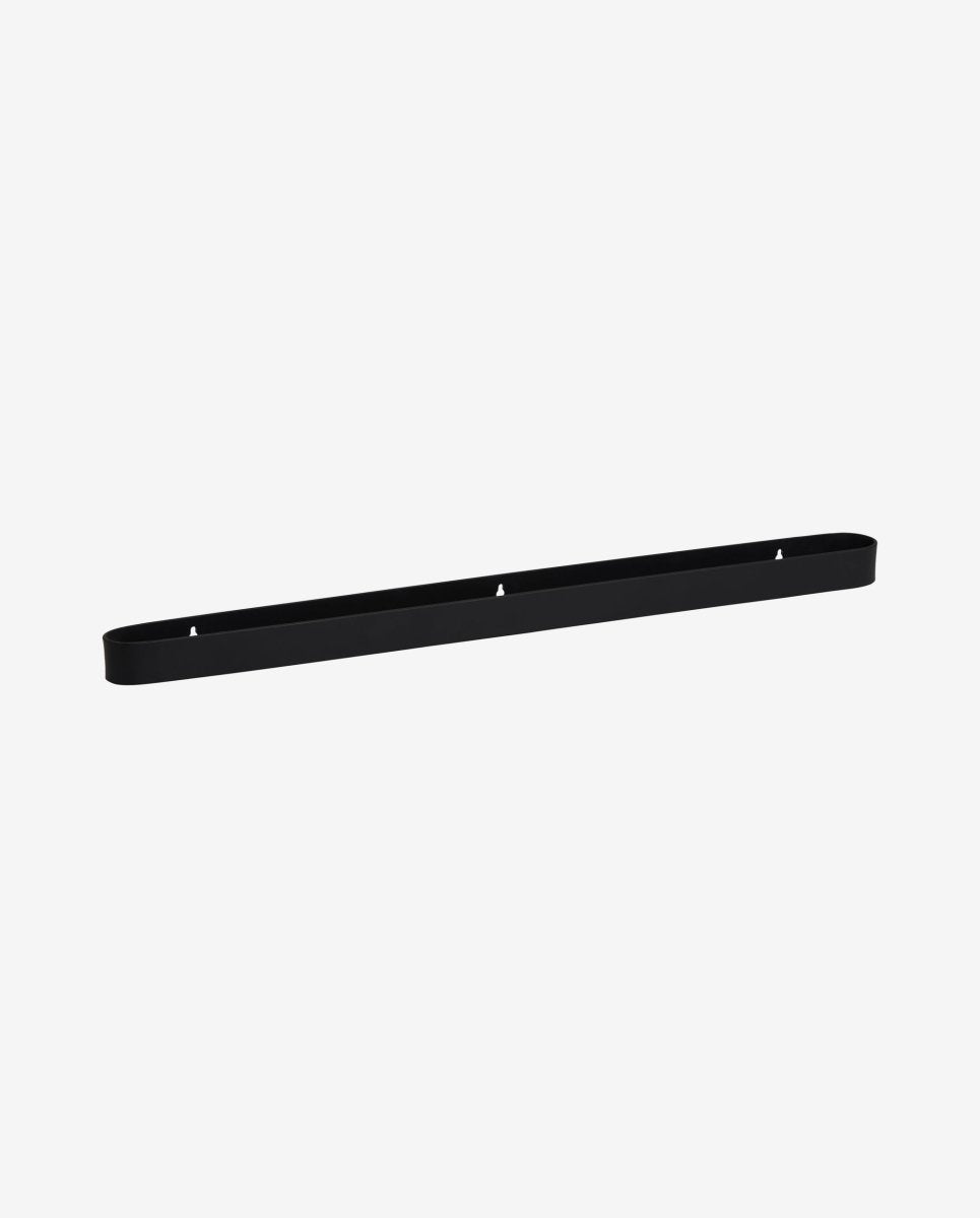 SOTRA håndklædeholder i rustfrit stål - L65,5 cm - sort - nordal.dk