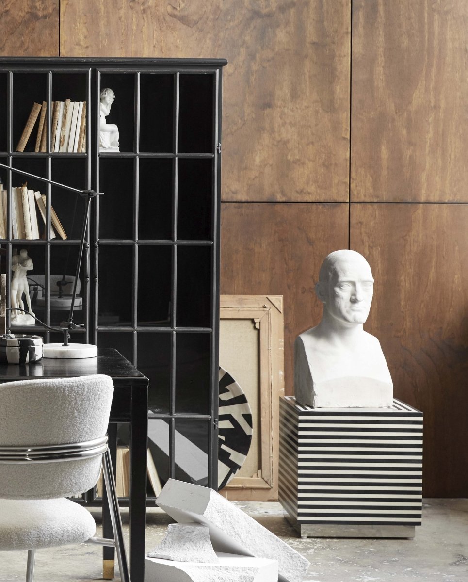 TAURA bord - sort/hvid - nordal.dk