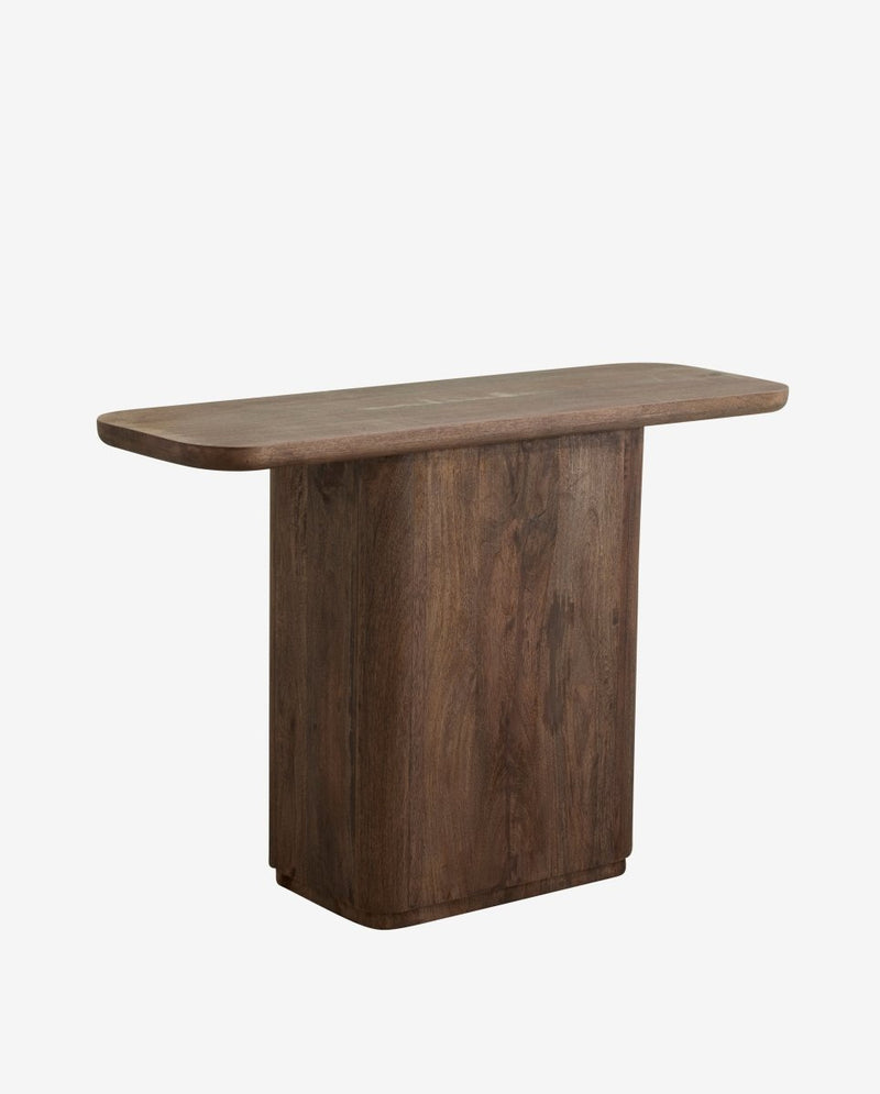 TOKE console table - dark brown - nordal.dk