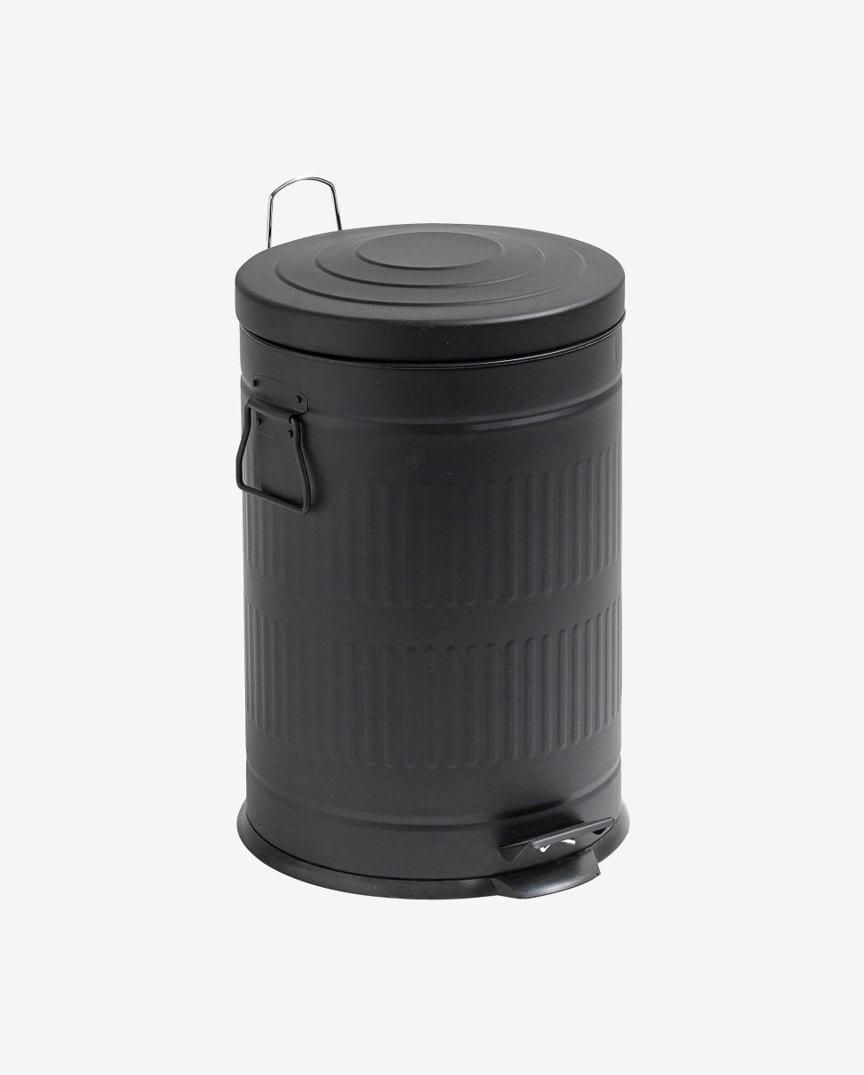 TRASH pedalspand - 20 ltr - mat sort - nordal.dk