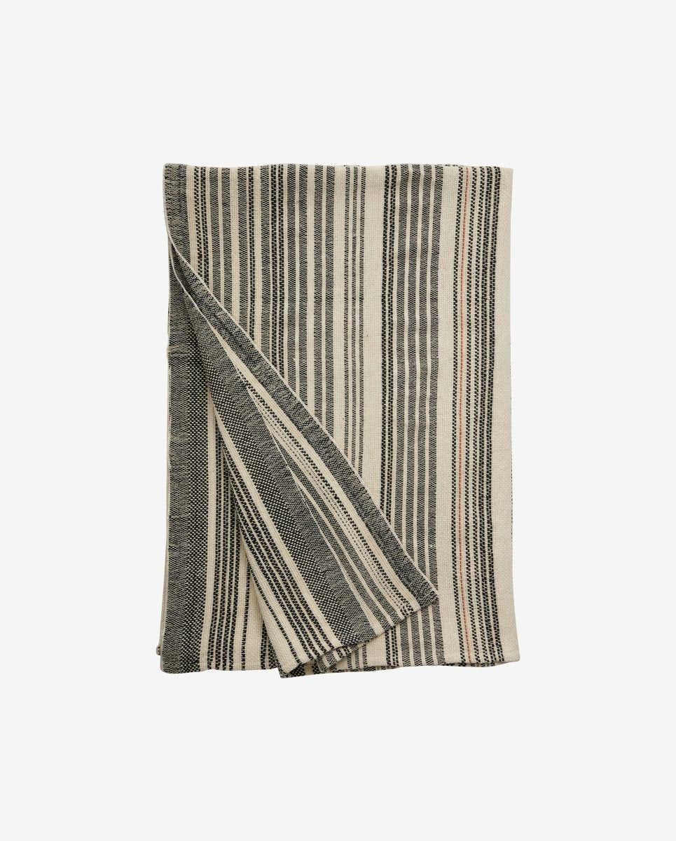 VESPER sengetæppe, 140x200 - råhvid - nordal.dk