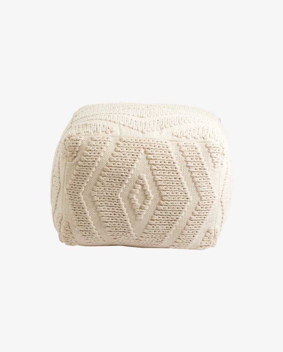 WULAR puf - råhvid - nordal.dk
